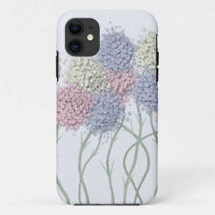  gekleurde deegbloemen iPhone 11 hoesje