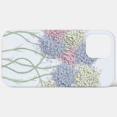 gekleurde deegbloemen Case-Mate iPhone case (Achterkant (horizontaal))