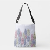 gekleurde deegbloemen crossbody tas (Voorkant)