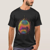 gekleurde Disco Ball  Retro House discoball c T-shirt (Voorkant)