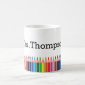 Gekleurde docenten Aangepaste docenten Koffiemok (Center)