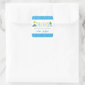 Gekleurde Doodles Verjaardagsgunst Stickers | Auto (Tas)