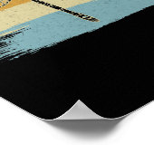  gekleurde dragonfly-tekening herstellen poster (Hoek)