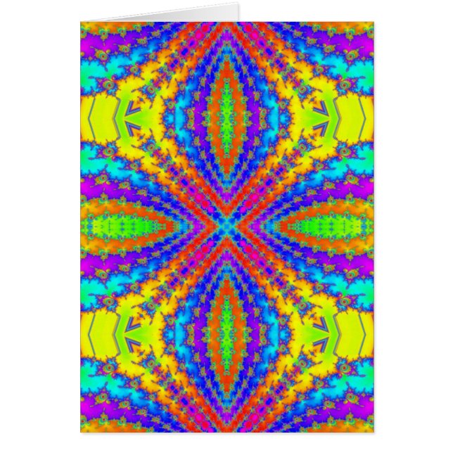 gekleurde fractale kaleidoscoop Art (Voorkant)