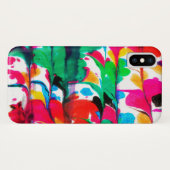 gekleurde harten Case-Mate iPhone case (Achterkant (horizontaal))