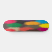 Gekleurde katoenbakken skateboard (Horizontaal)