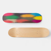 Gekleurde katoenbakken skateboard (Horizontaal)