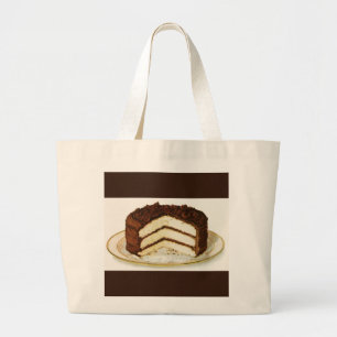  gekleurde laagcoating voor chocolade grote tote bag
