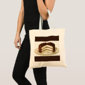 gekleurde laagcoating voor chocolade tote bag (Voorkant (product))