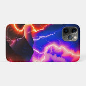 Gekleurde Lightning Mountain One Case-Mate iPhone Case (Achterkant (horizontaal))