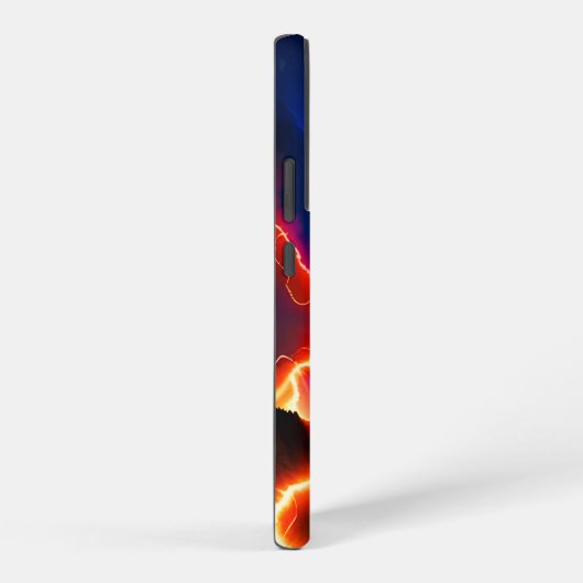 Gekleurde Lightning Mountain One Samsung Galaxy Hoesje (Rechterkant)