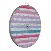 Gekleurde lijnen dartbord (Voorkant Links)