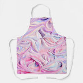 gekleurde matte wervelkolom schort (Voorkant)