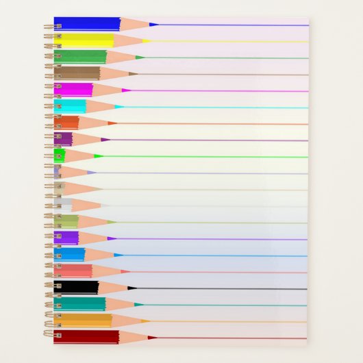gekleurde pennen planner (Voorkant)