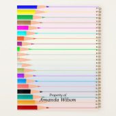 gekleurde pennen planner (Achterkant)