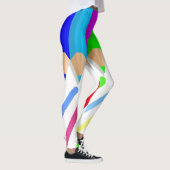 Gekleurde Potloden Leggings (Rechts)