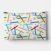 Gekleurde potloden Patroon Kinderen Etui (Achterkant)