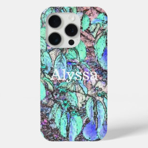 Gekleurde potloodboom laat gepersonaliseerd Hoesje