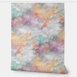 Gekleurde rustieke weergave behang