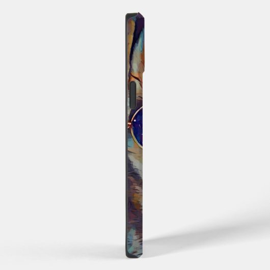 Gekleurde spectaculaire Cute Funny Dog Case-Mate iPhone Case (Achterkant / Rechts)