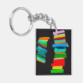 gekleurde trappen sleutelhanger (Voorkant Links)