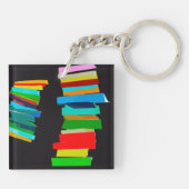 gekleurde trappen sleutelhanger (Achterkant)