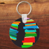 gekleurde trappen sleutelhanger (Voorkant)