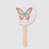 GEKLEURDE VLEUGELS HANDWAAIER (Achterkant)