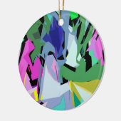 gekleurde wind keramisch ornament (Links)