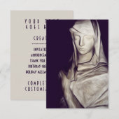 geklonken in verdriet kaart (Voorkant / Achterkant)