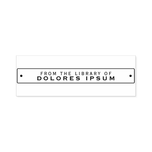 Geklonken Labels Bookplate Stempel (Design)