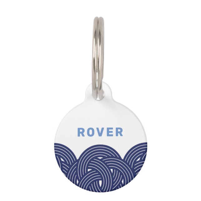 geknoopt huisdierpenning (Voorkant)