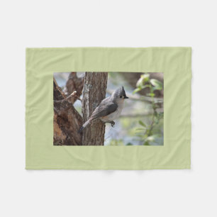 Geknoopte muis fleece deken