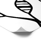 Gekoelde luiaards: schattig dierlijk patroon. poster (Hoek)