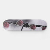 Gekoelde rozen skateboard (Horizontaal)