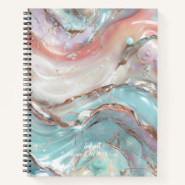 gekoelde wervelkolom notitieboek