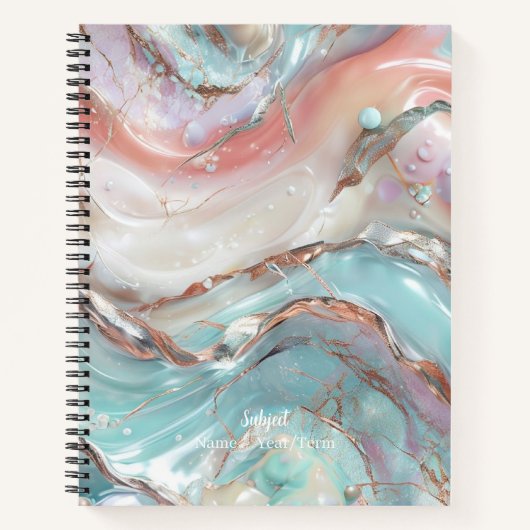 gekoelde wervelkolom notitieboek (Voorkant)