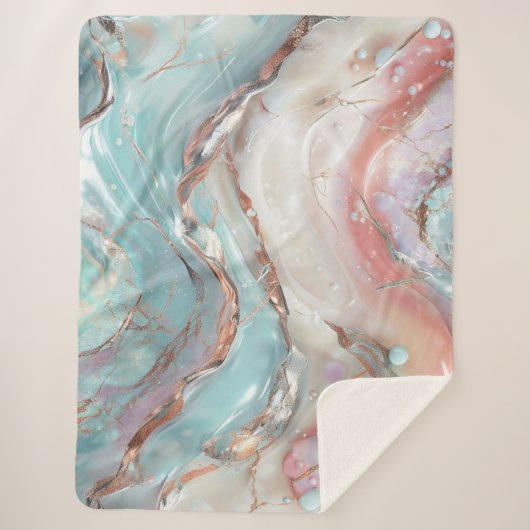 gekoelde wervelkolom sherpa deken (Voorkant)