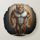 gekooide buffettijger rond kussen (Voorkant)