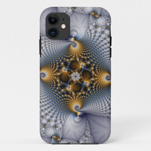 Gekookt en voorzien van een netwerk - fractal Case-Mate iPhone case (Achterkant)