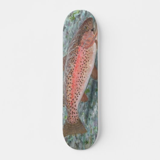 Gekookt forel skateboard (Voorkant)