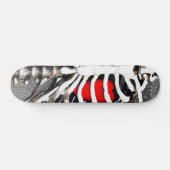Gekookt hart skateboard (Horizontaal)