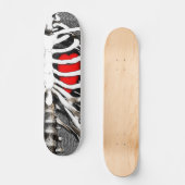 Gekookt hart skateboard (Voorkant)