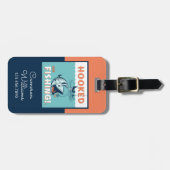 Gekookt op Gevist Bagagelabel (Voorkant horizontaal)