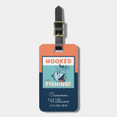 Gekookt op Gevist Bagagelabel (Voorkant verticaal)