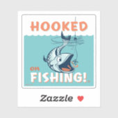 Gekookt op Gevist Sticker (Vel)