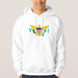 Gekookt Sweatshirt met Amerikaanse vlag