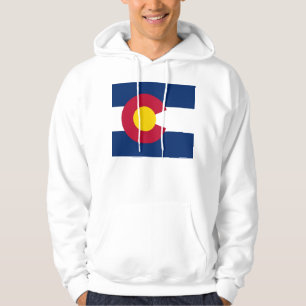 Gekookt Sweatshirt met Amerikaanse vlag