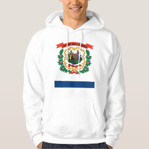 Gekookt Sweatshirt met Amerikaanse vlag