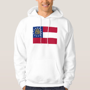 Gekookt Sweatshirt met Amerikaanse vlag